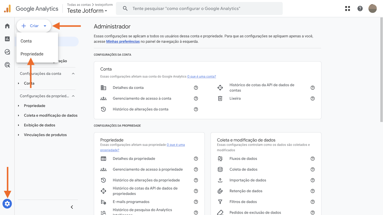 Rastreamento de Formulários com o Google Analytics 4 - 1