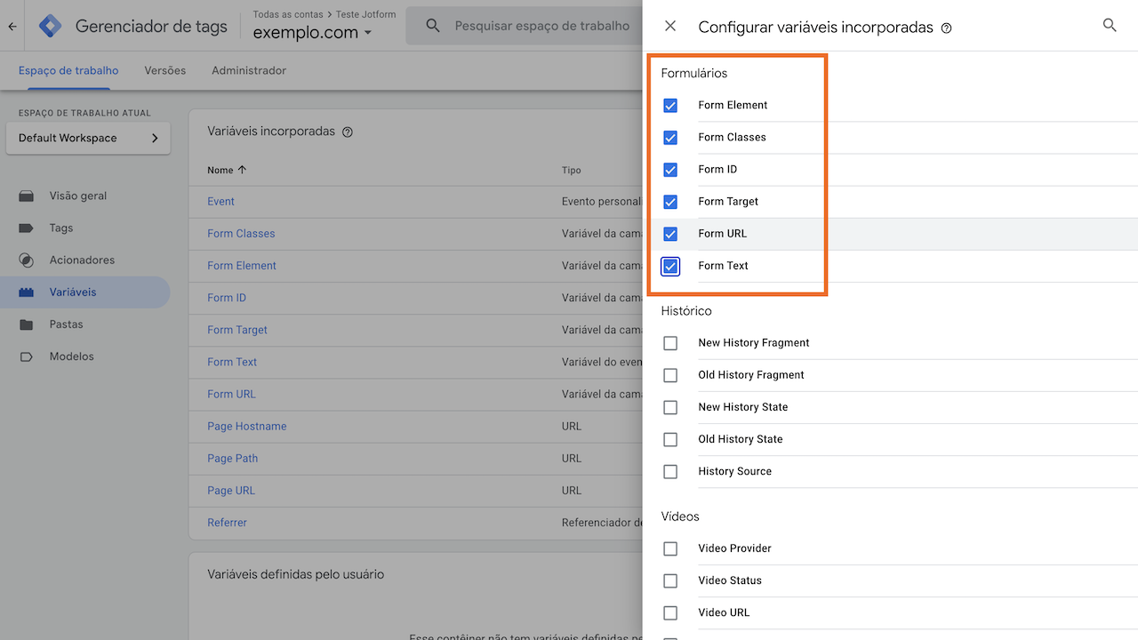 Rastreamento de Formulários com o Google Analytics 4 - 11