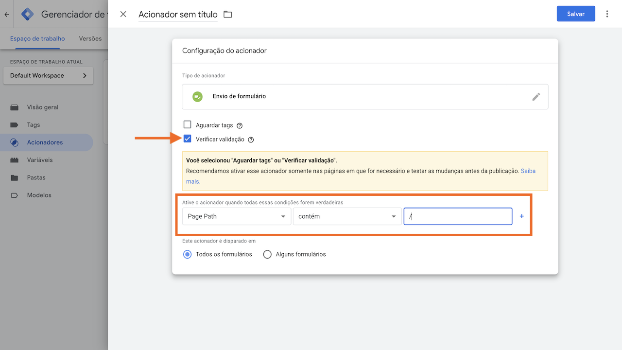 Rastreamento de Formulários com o Google Analytics 4 - 14