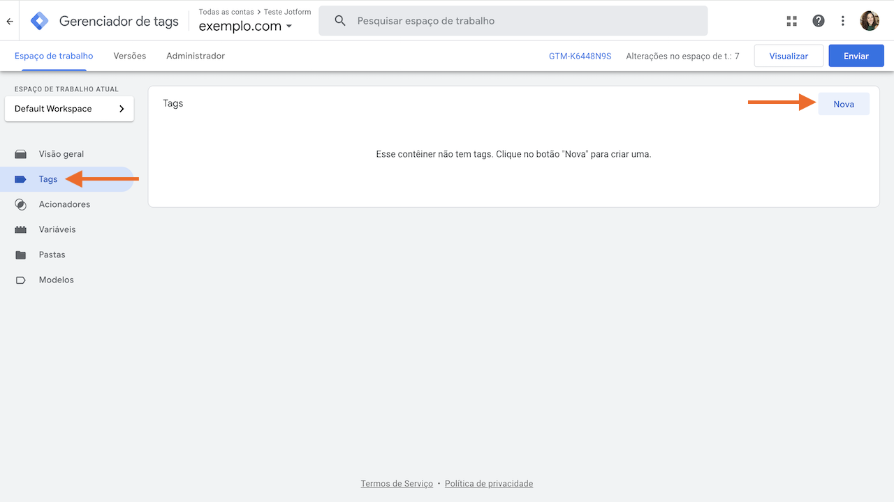 Rastreamento de Formulários com o Google Analytics 4 - 18