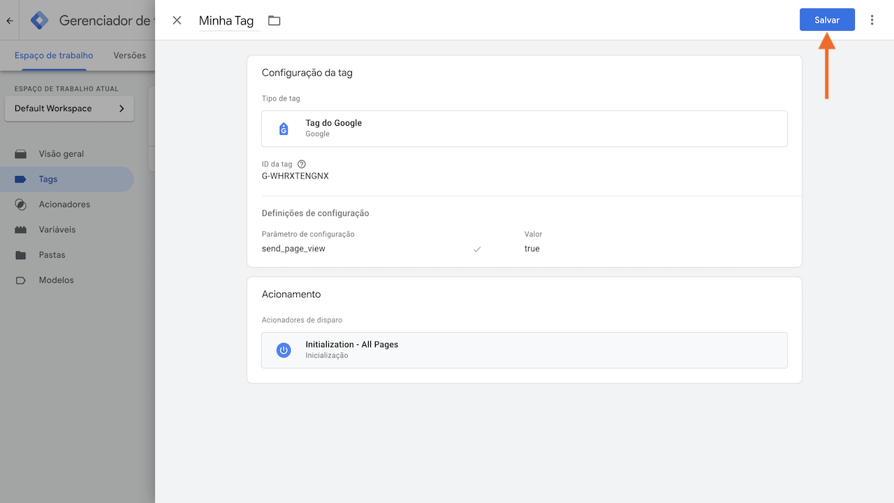 Rastreamento de Formulários com o Google Analytics 4 - 21