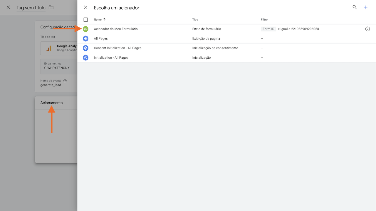 Rastreamento de Formulários com o Google Analytics 4 - 24