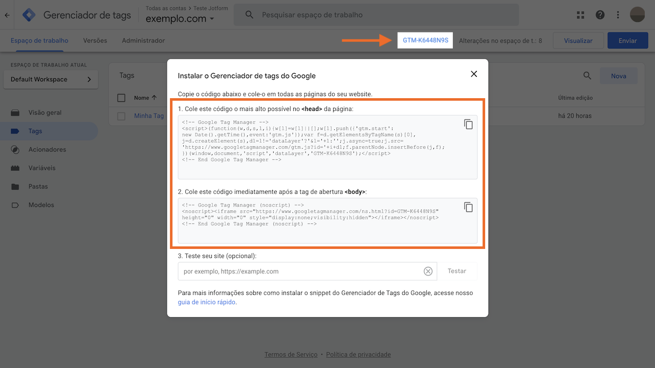 Rastreamento de Formulários com o Google Analytics 4 - 27