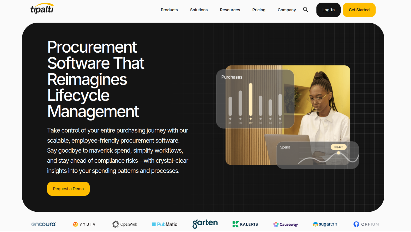 Tipalti Landing Page