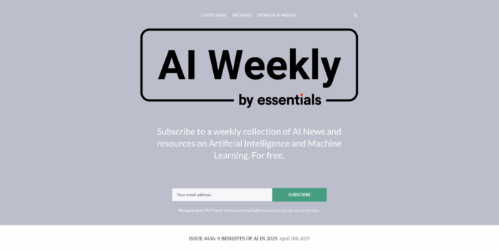 10 best AI newsletters to stay updated in 2026 | The Jotform Blog
