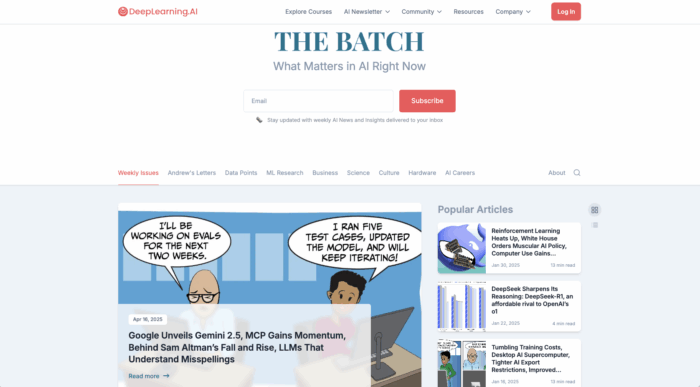 10 best AI newsletters to stay updated in 2026 | The Jotform Blog