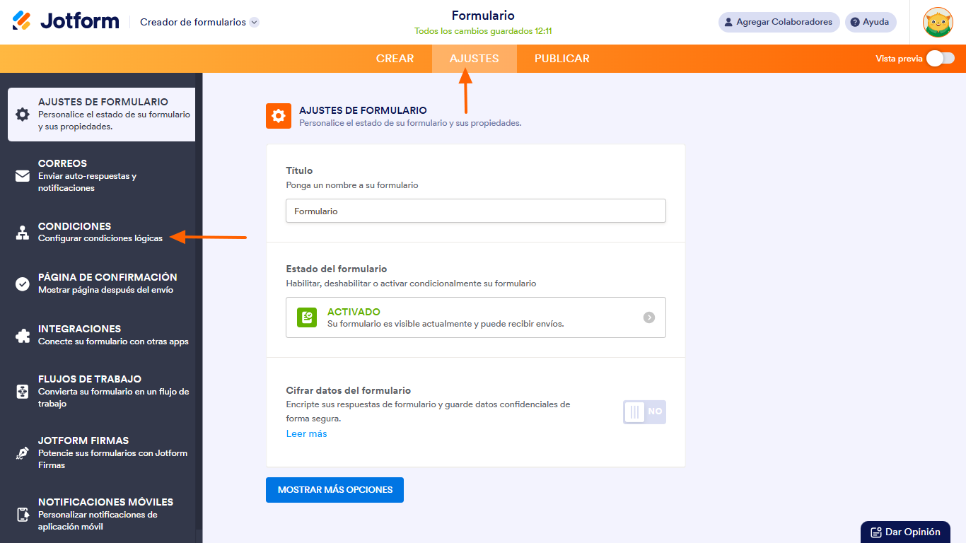 Cómo habilitar comentarios en preguntas de varias opciones en Formularios de Google Image-10