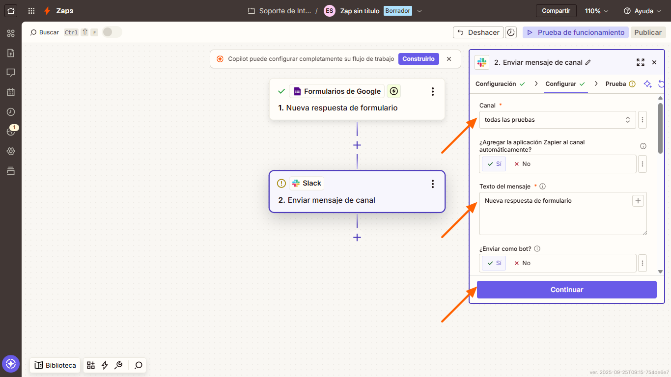 Cómo integrar Google Forms con Slack Image-7