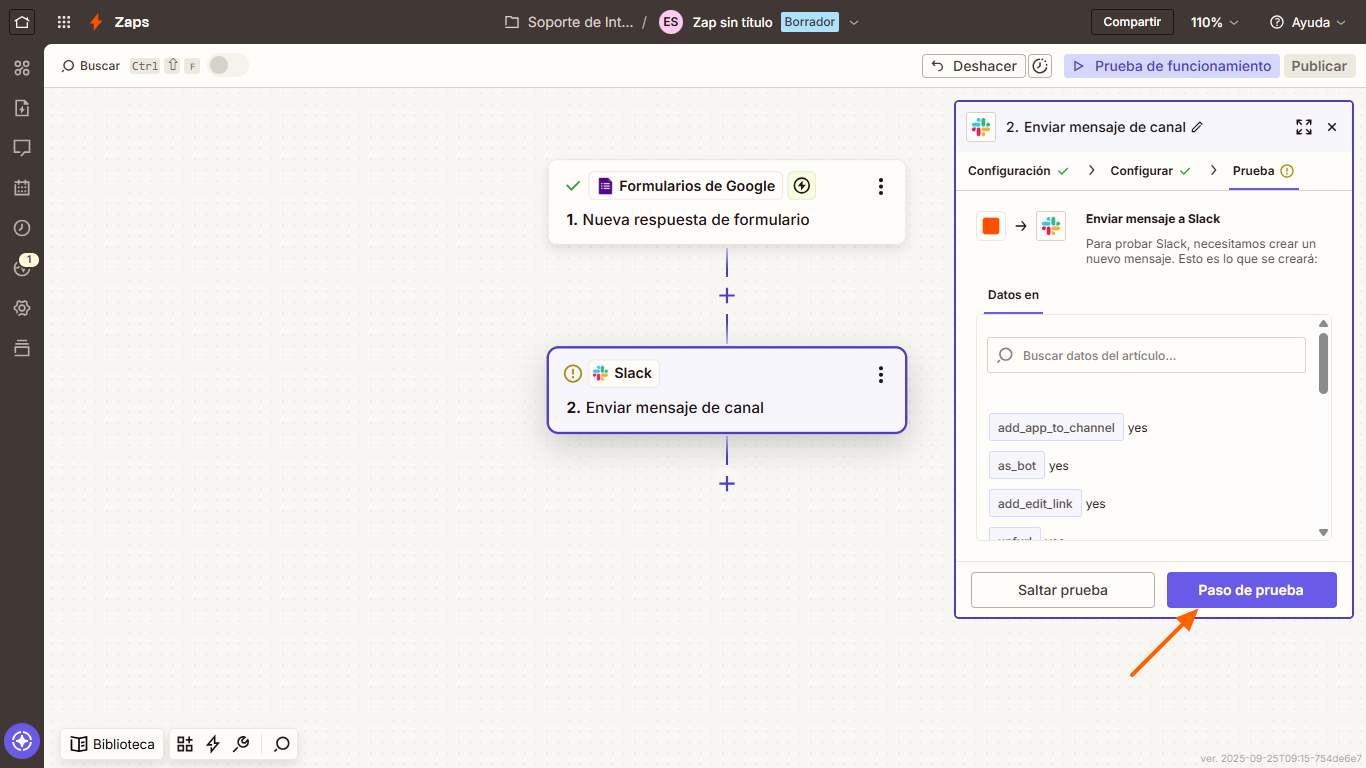 Cómo integrar Google Forms con Slack Image-8