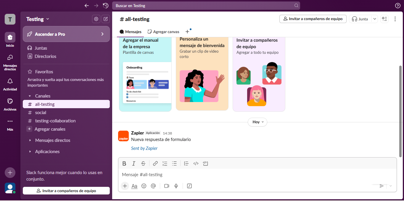 Cómo integrar Google Forms con Slack Image-9