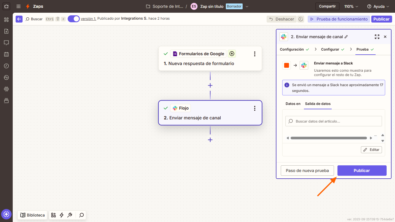 Cómo integrar Google Forms con Slack Image-10