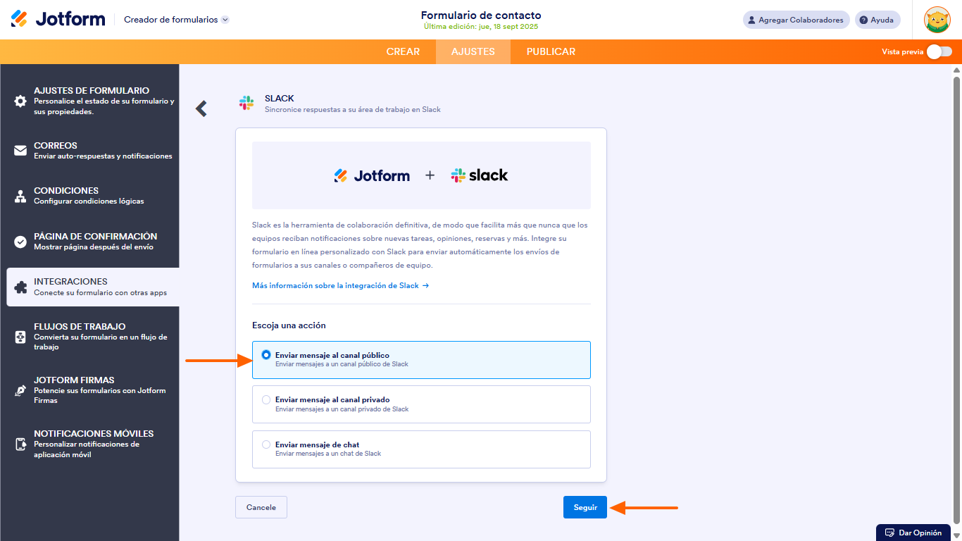 Cómo integrar Google Forms con Slack Image-11