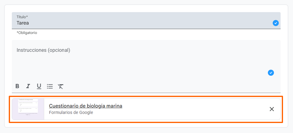 Cómo agregar un formulario de Google a Google Classroom Image-5