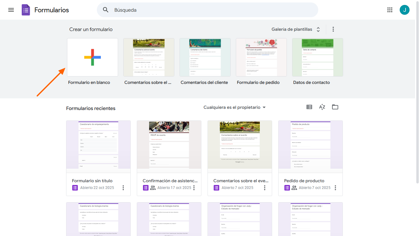 Cómo hacer un formulario de pedido de camisetas en Google Forms Image-1