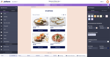 How to design a restaurant menu | The Jotform Blog
