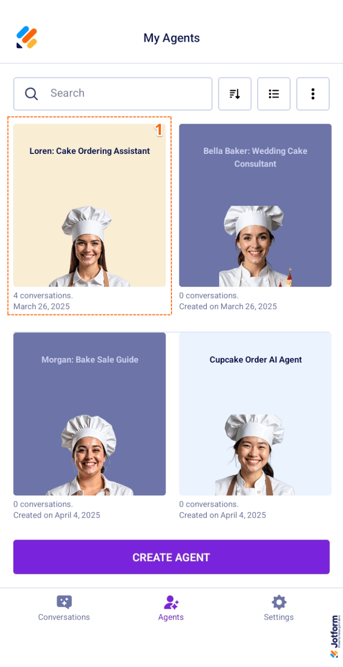 How to Disable or Enable AI Agents in the Jotform AI Agent Mobile App