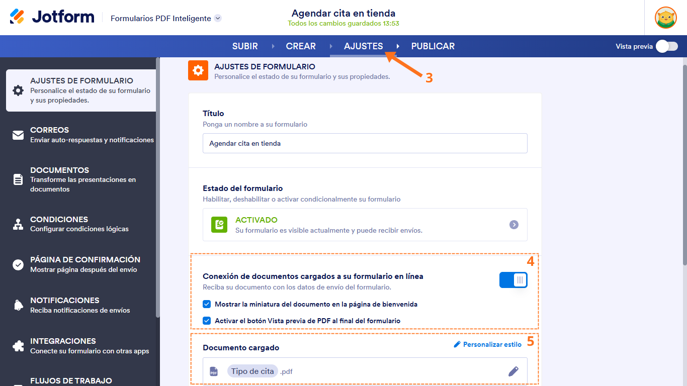¿Cómo funciona la Conexión PDF con los Formularios Inteligentes PDF? Image-3