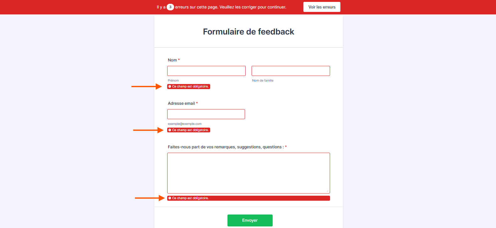 Gestion de l'affichage des erreurs et de la surbrillance des champs de formulaire Image-1