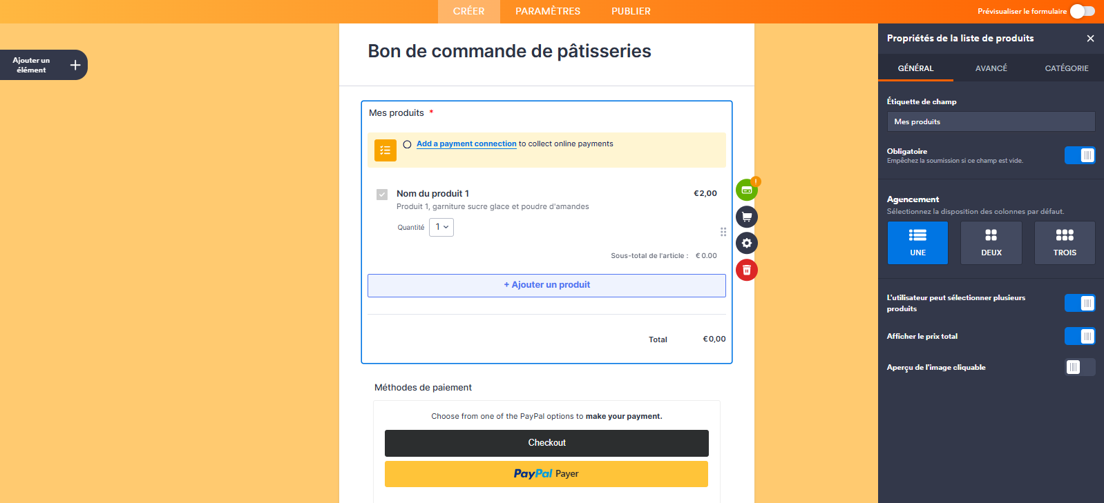 Comment intégrer PayPal Standard à Jotform Image-1