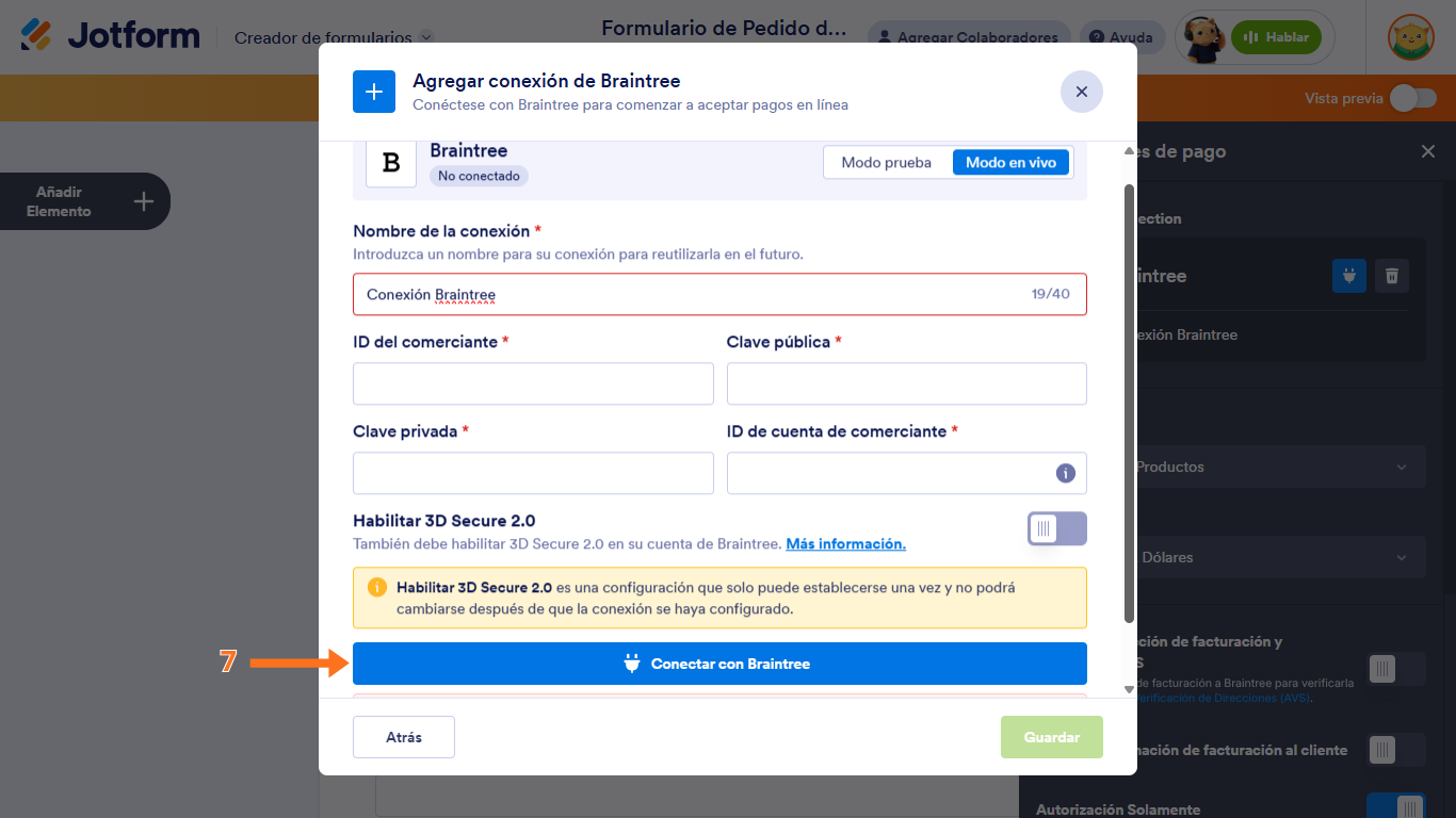 Cómo integrar su formulario con Braintree Image-14