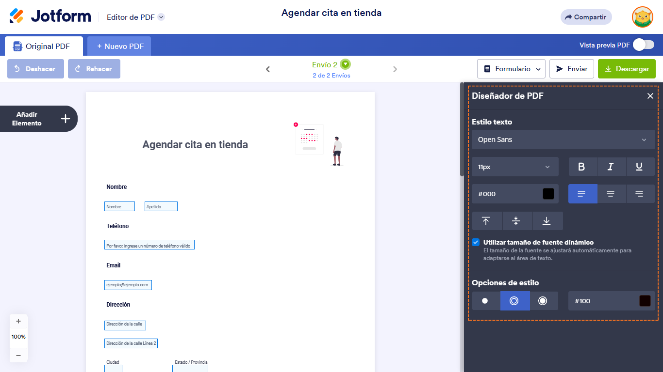 ¿Cómo funciona la Conexión PDF con los Formularios Inteligentes PDF? Image-9