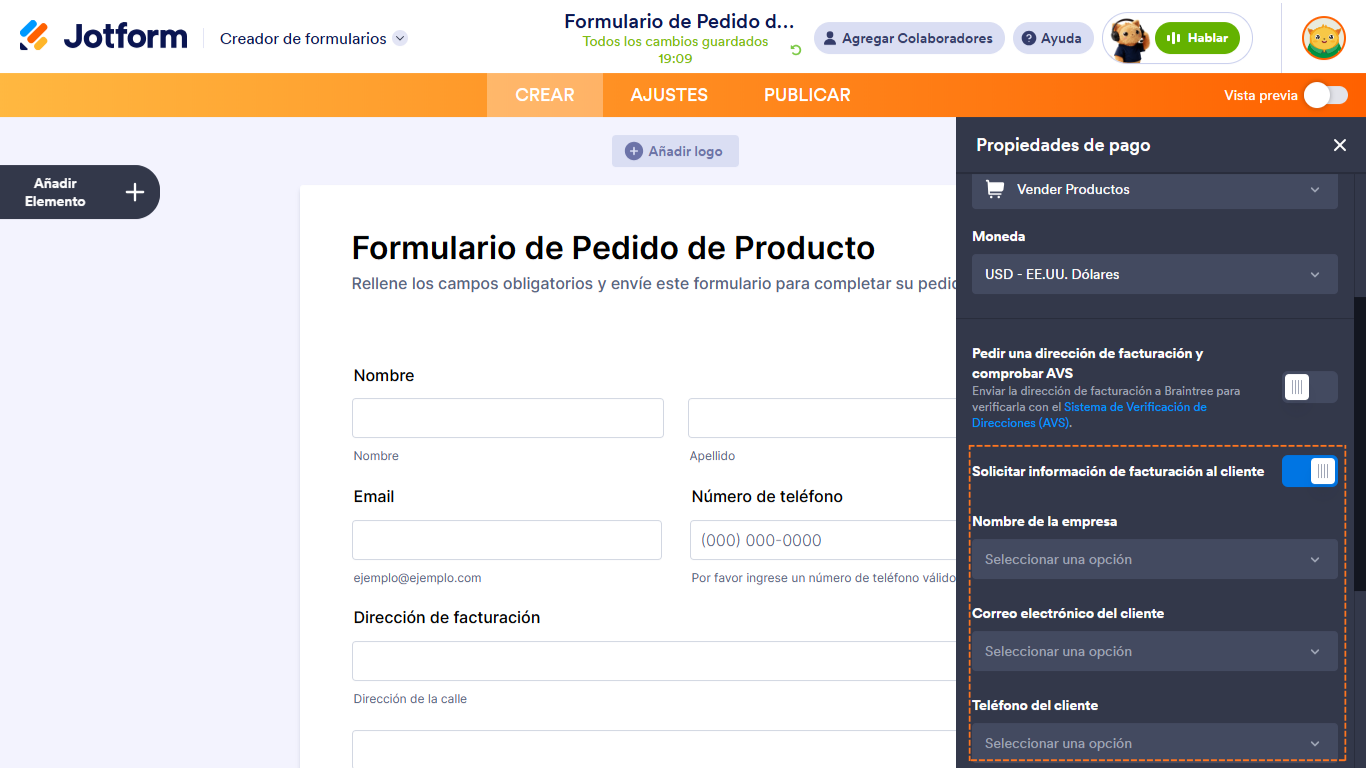 Cómo integrar su formulario con Braintree Image-8