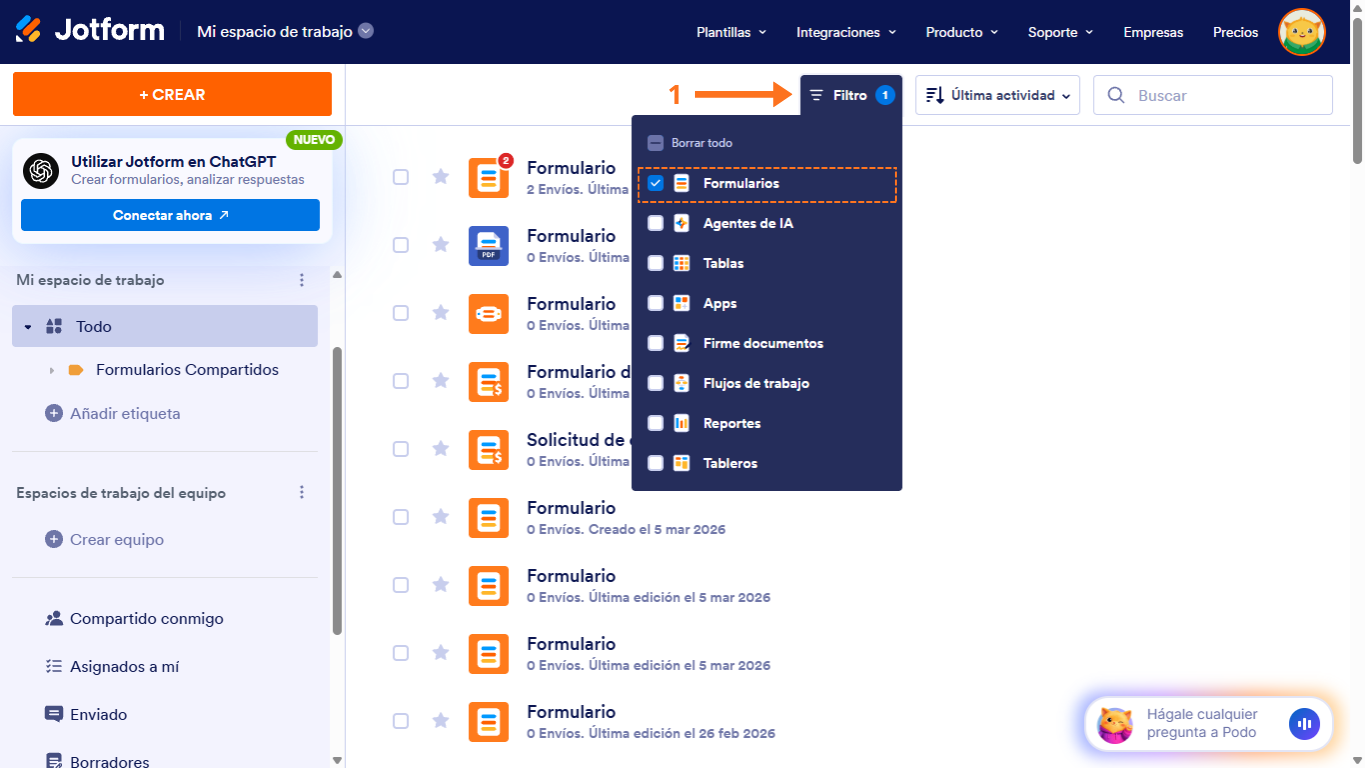 Cómo crear un reporte de lista de RSS Image-1