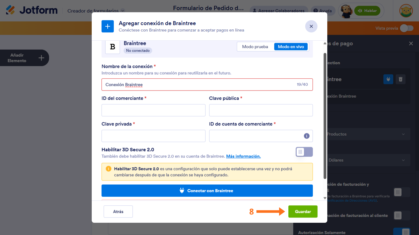 Cómo integrar su formulario con Braintree Image-15