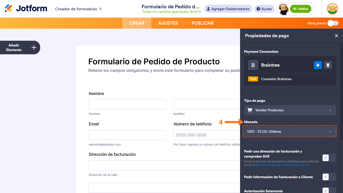 Cómo integrar tu formulario con Braintree Image-3