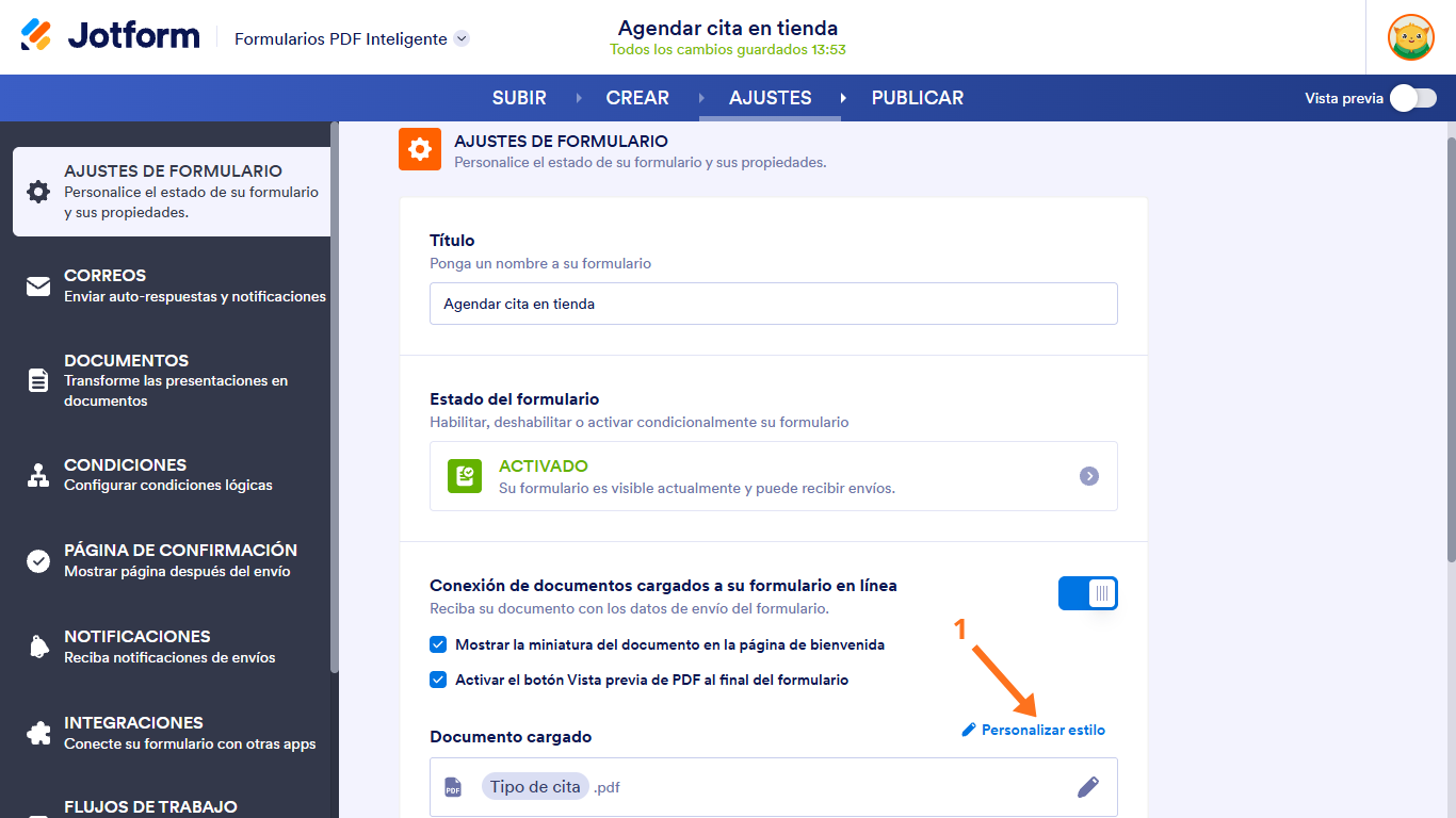 ¿Cómo funciona la Conexión PDF con los Formularios Inteligentes PDF? Image-8
