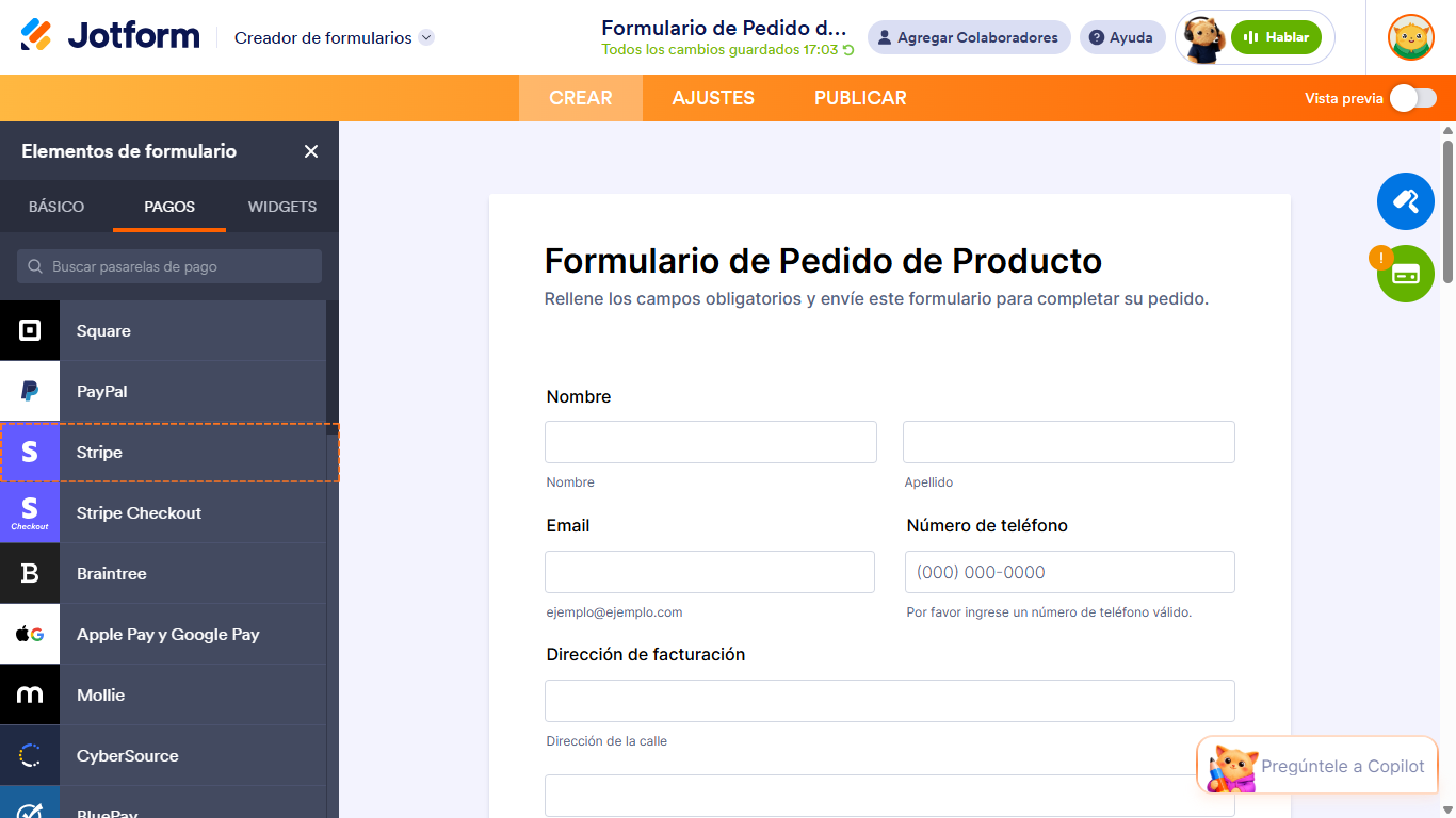 Cómo enviar datos personalizados a Stripe Payments Image-1