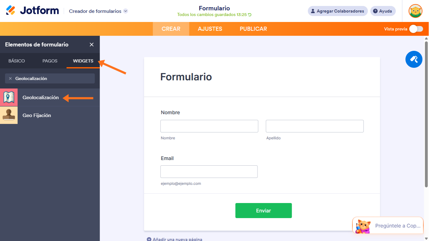 Cómo añadir una ubicación de Google Maps a su formulario Image-2