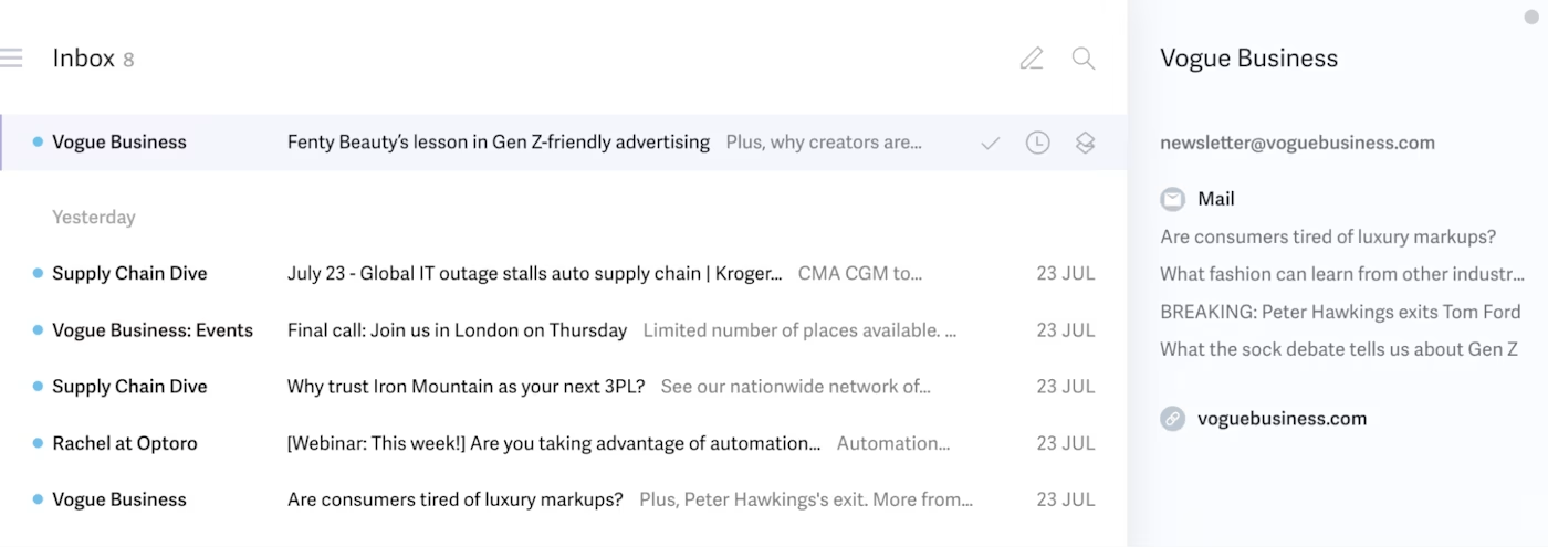 Superhuman AI Email Tool