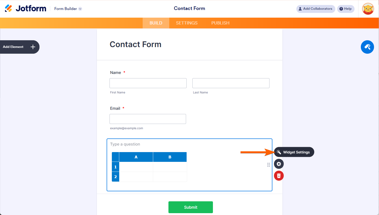 Cómo configurar el widget de hoja de cálculo Image-2