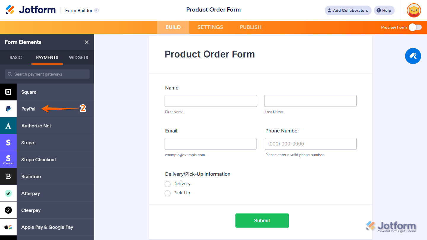 Cómo integrar PayPal con Jotform Image-2