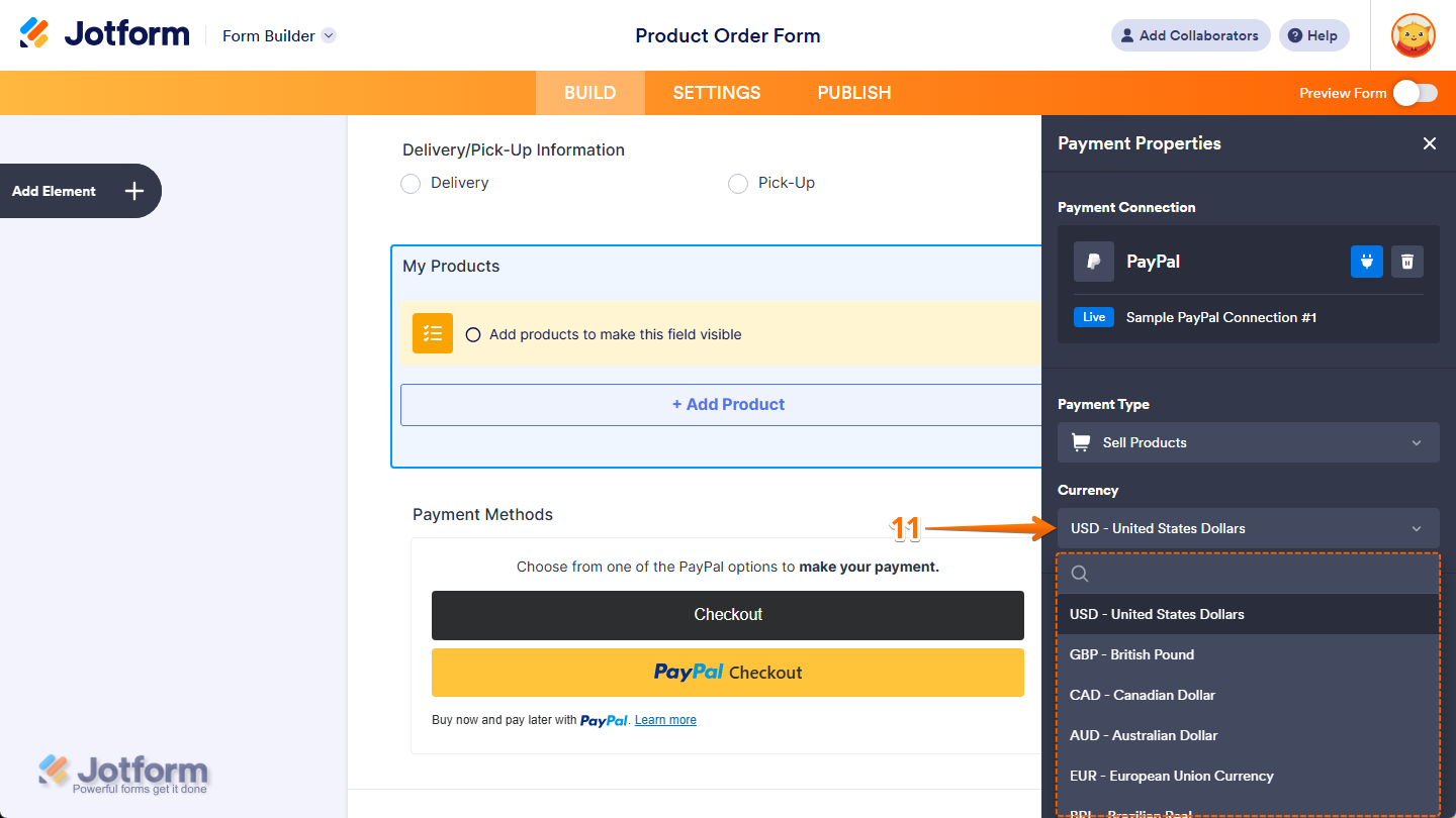 Cómo integrar PayPal con Jotform Image-16