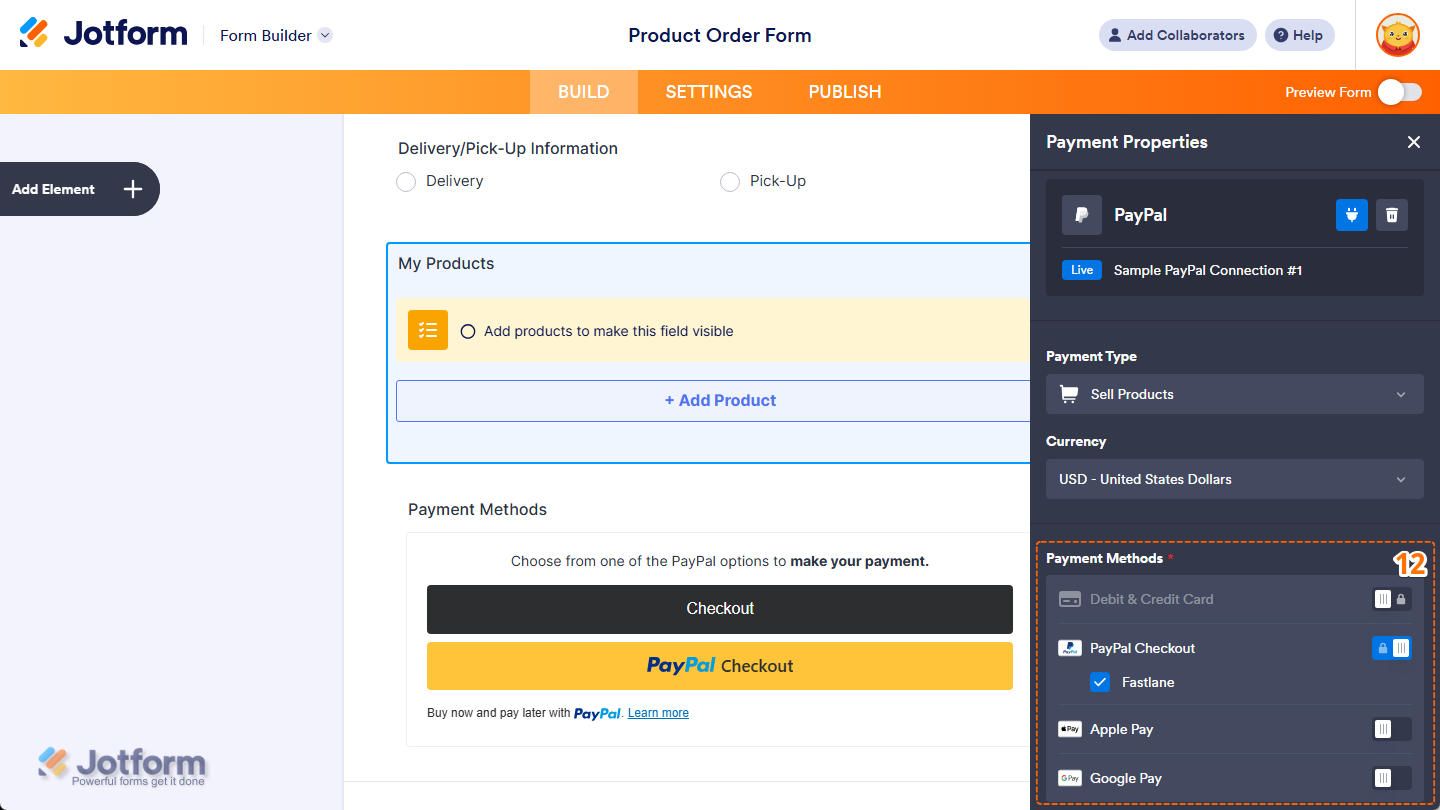 Cómo integrar PayPal con Jotform Image-17