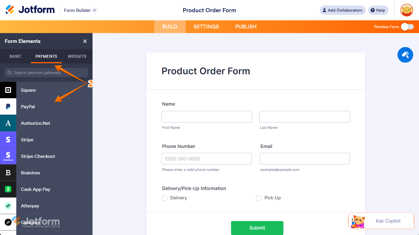 Cómo integrar PayPal con Jotform Image-9