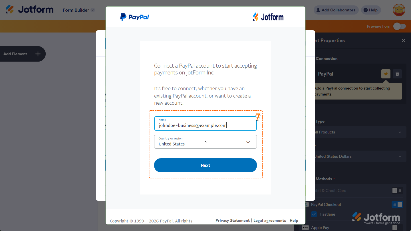 Cómo integrar PayPal con Jotform Image-12
