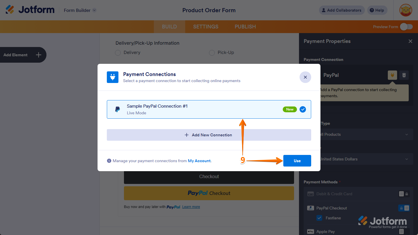 Cómo integrar PayPal con Jotform Image-13
