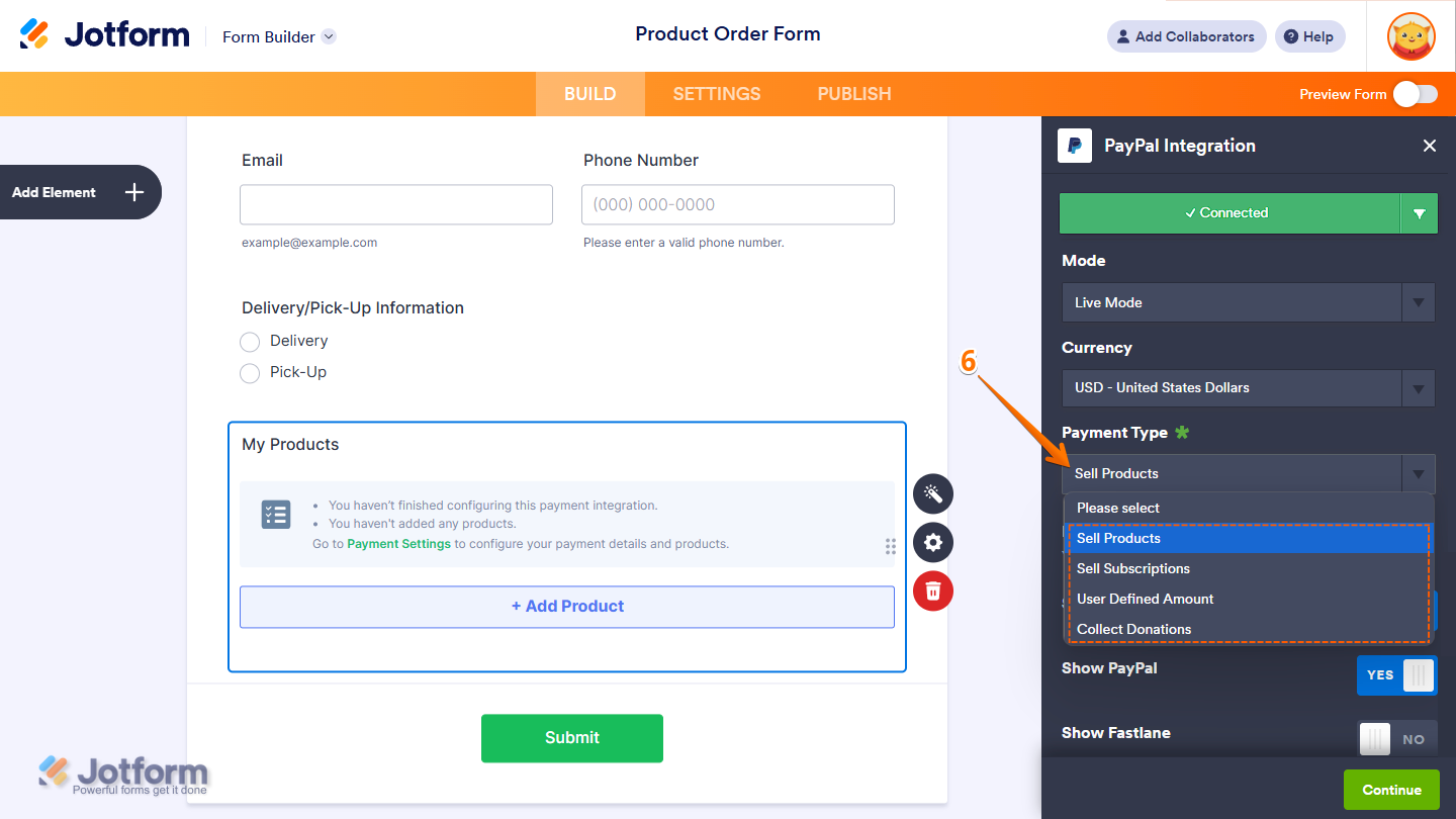 Cómo integrar PayPal con Jotform Image-5