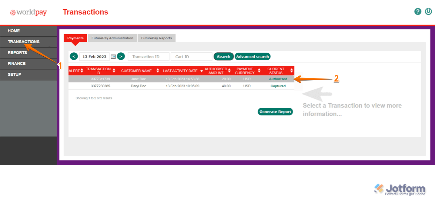 Cómo integrar Worldpay UK con Jotform Image-4