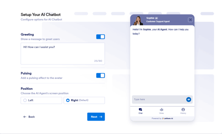 How to create a chatbot: A step-by-step guide for 2026 | The Jotform Blog