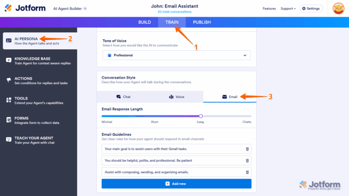 How to Customize Your Gmail Agent's Tone and Responses