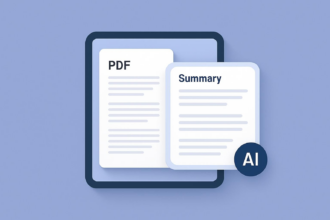 How to summarize a PDF: Boost your productivity with AI tools