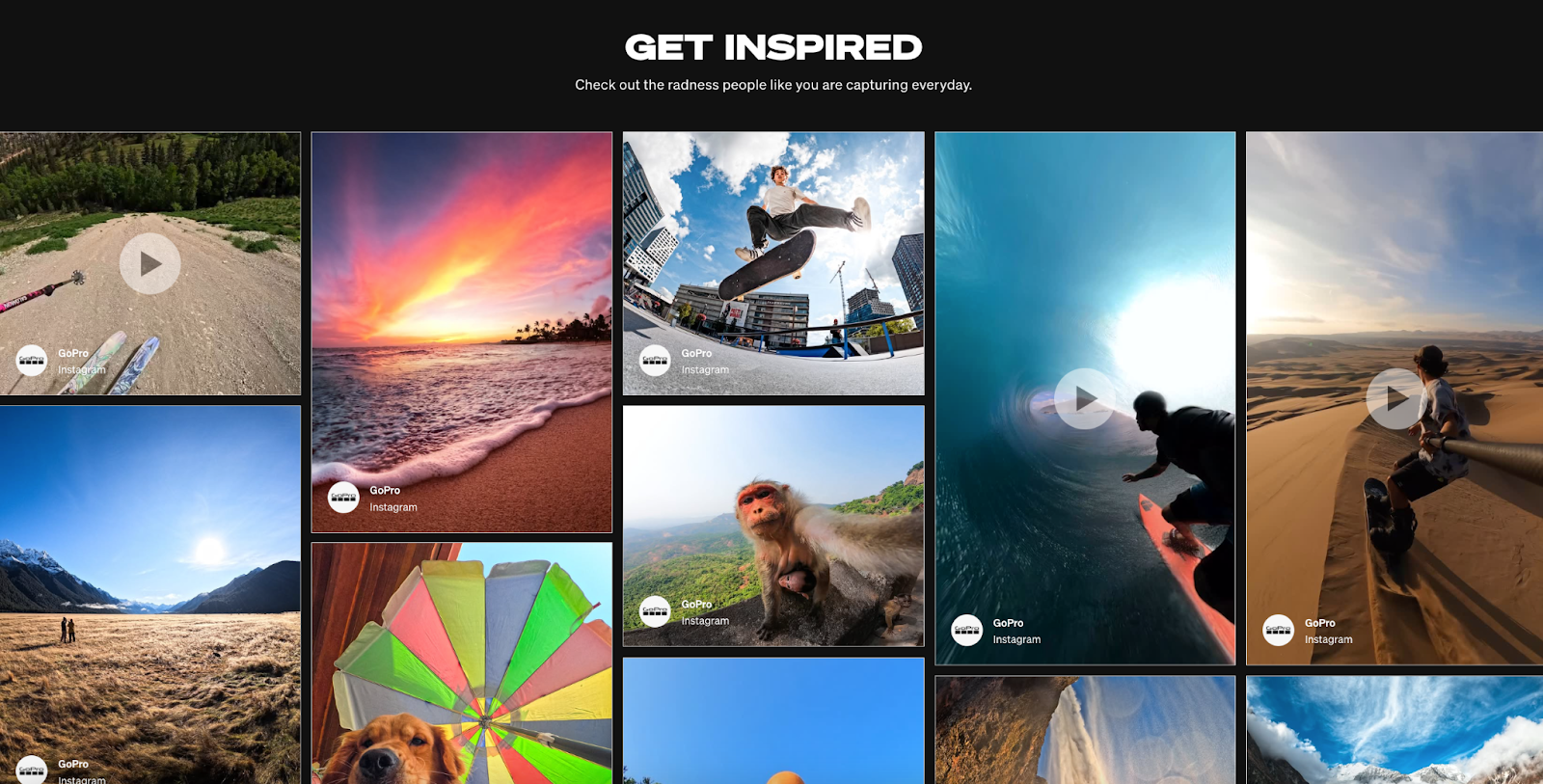 gopro annual million dollar challenge example videos