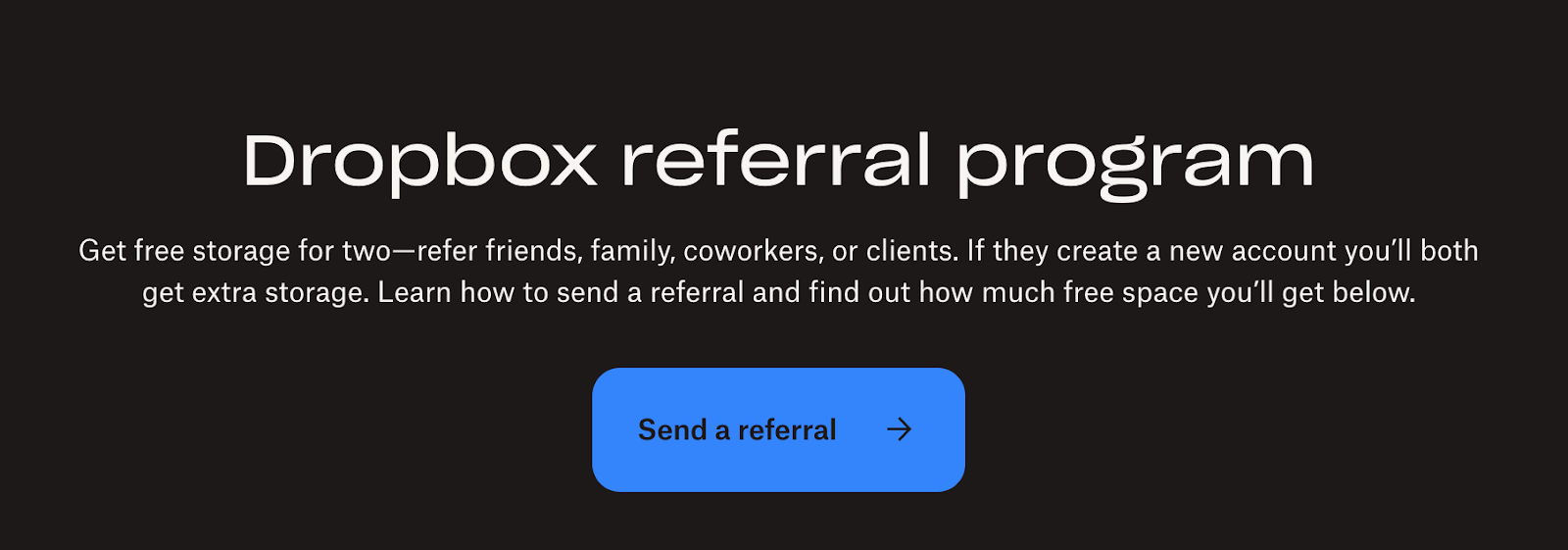 dropbox referral program image