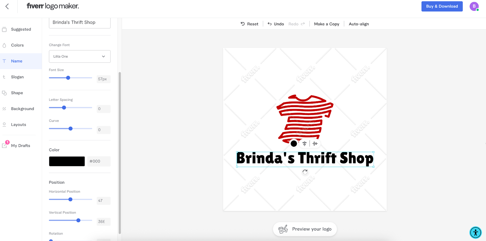 Fiverr Logo Maker Logo Editor