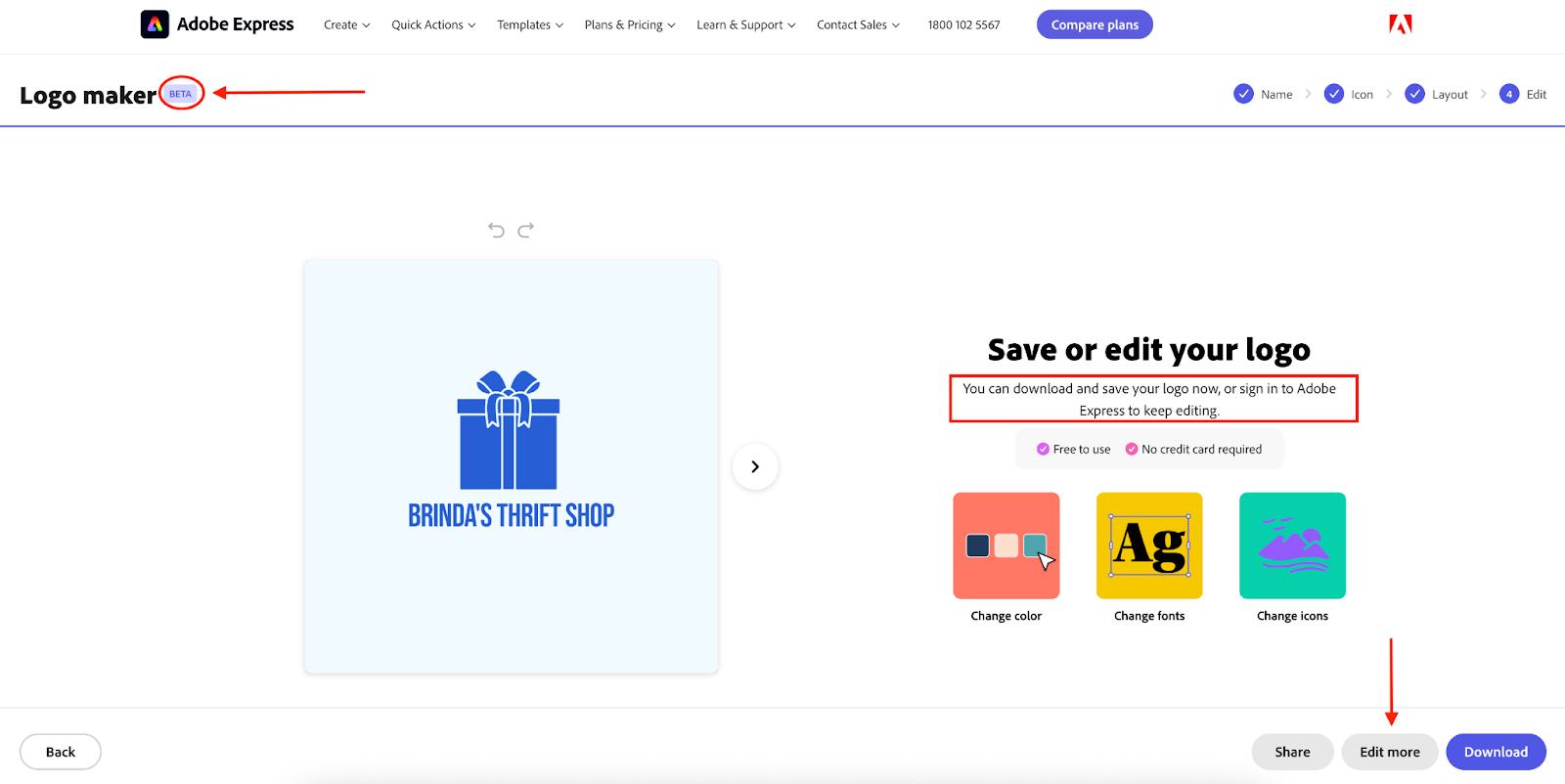 Adobe Express Logo Maker
