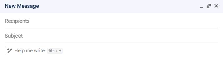 Mail Recipients Subject